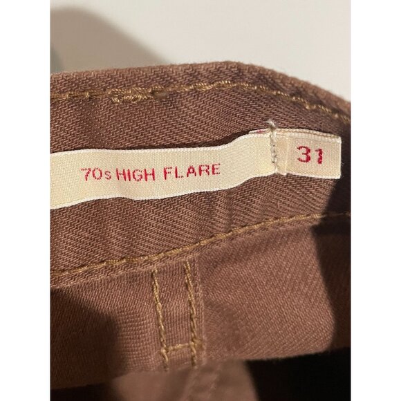 Levi's High Rise Brown Jeans - Picture 9 of 16